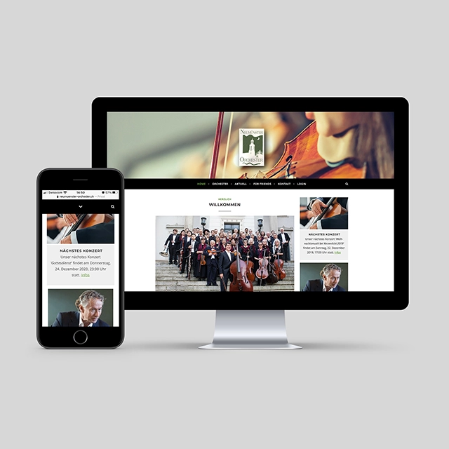 Website für den Kunden Neumünster Orchester – Website erstellen lassen Website für den Kunden Neumünster Orchester – Website erstellen lassen